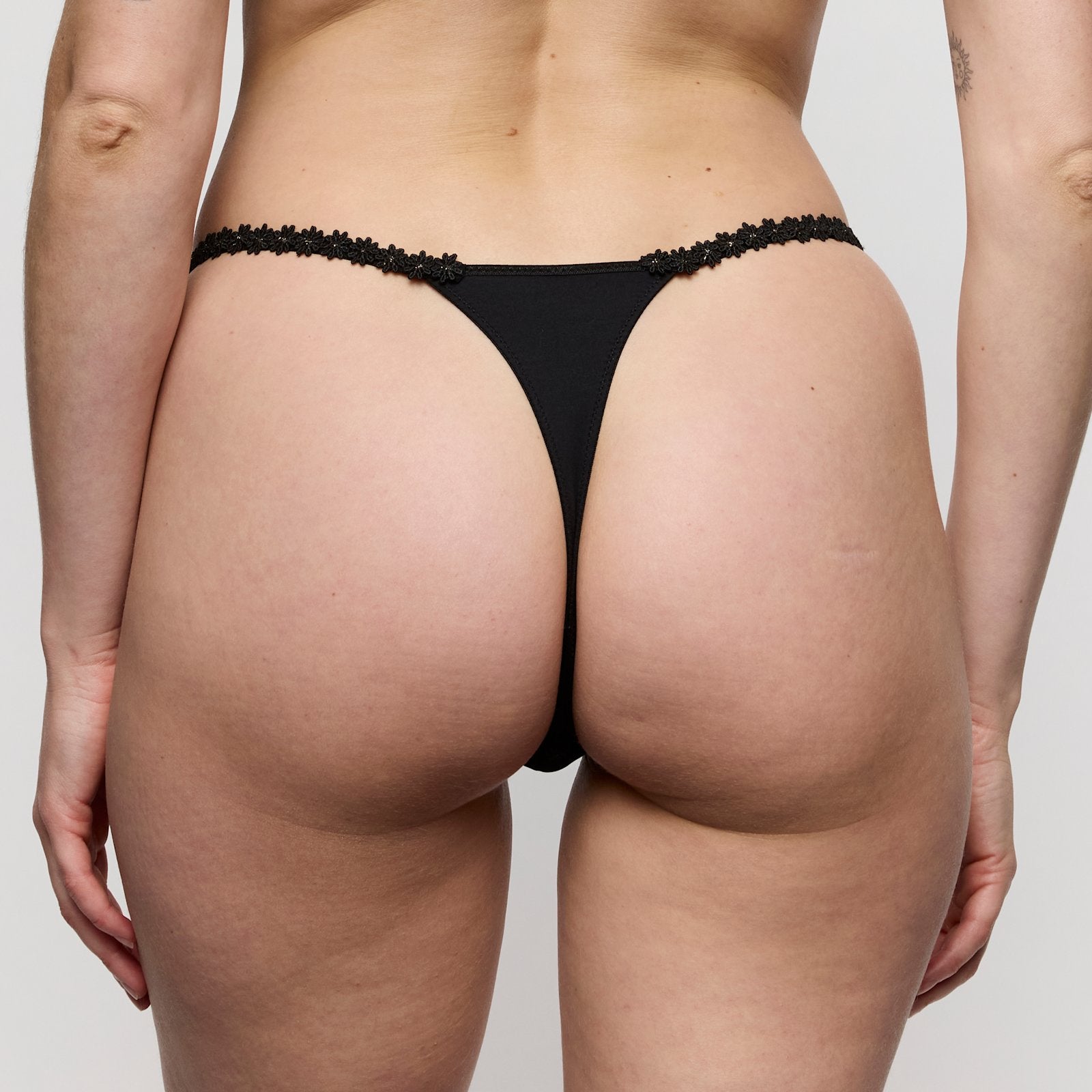 Marie Jo Daisy Mini Thong alternate view in Black