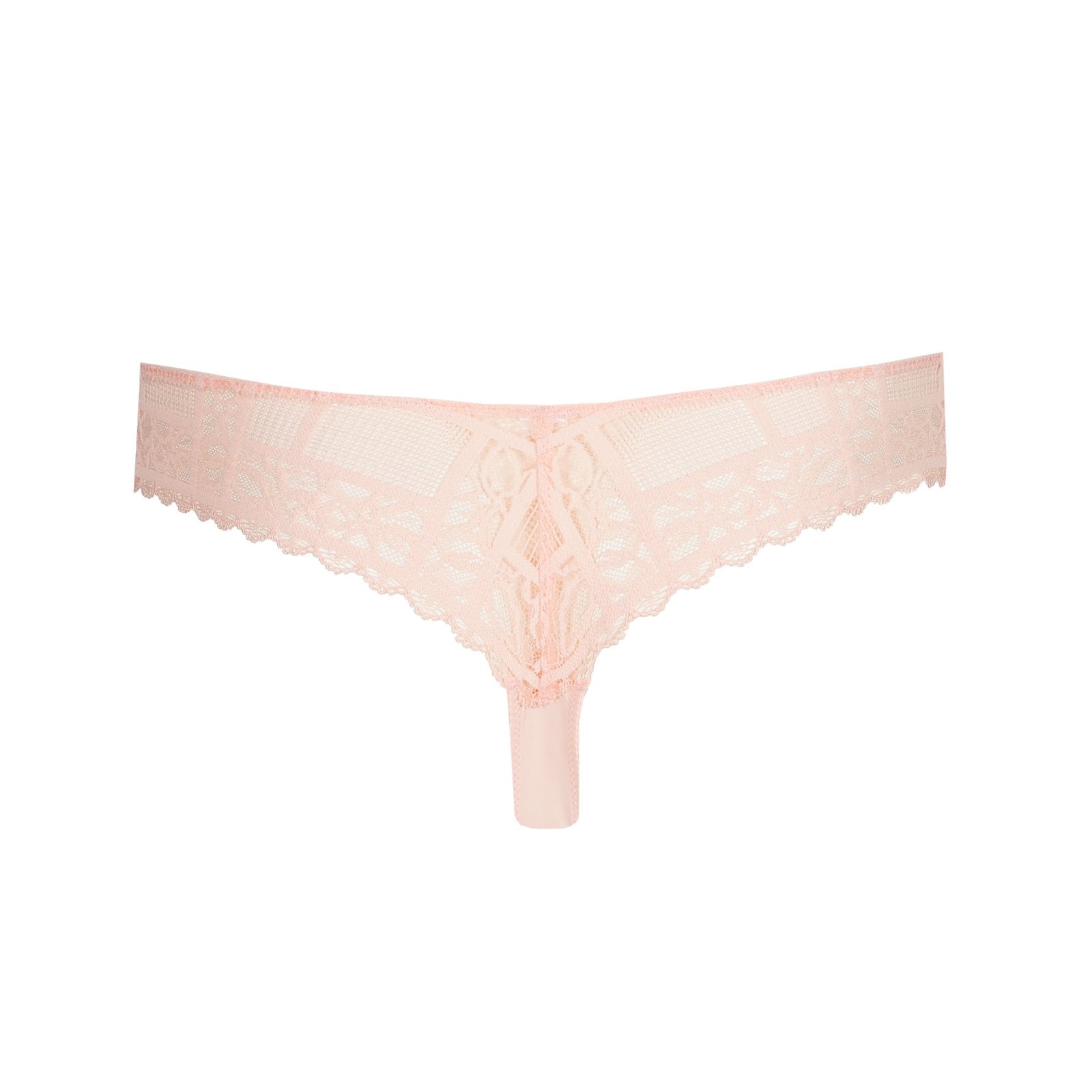 Marie Jo Jadei Thong detail view in Glossy Pink