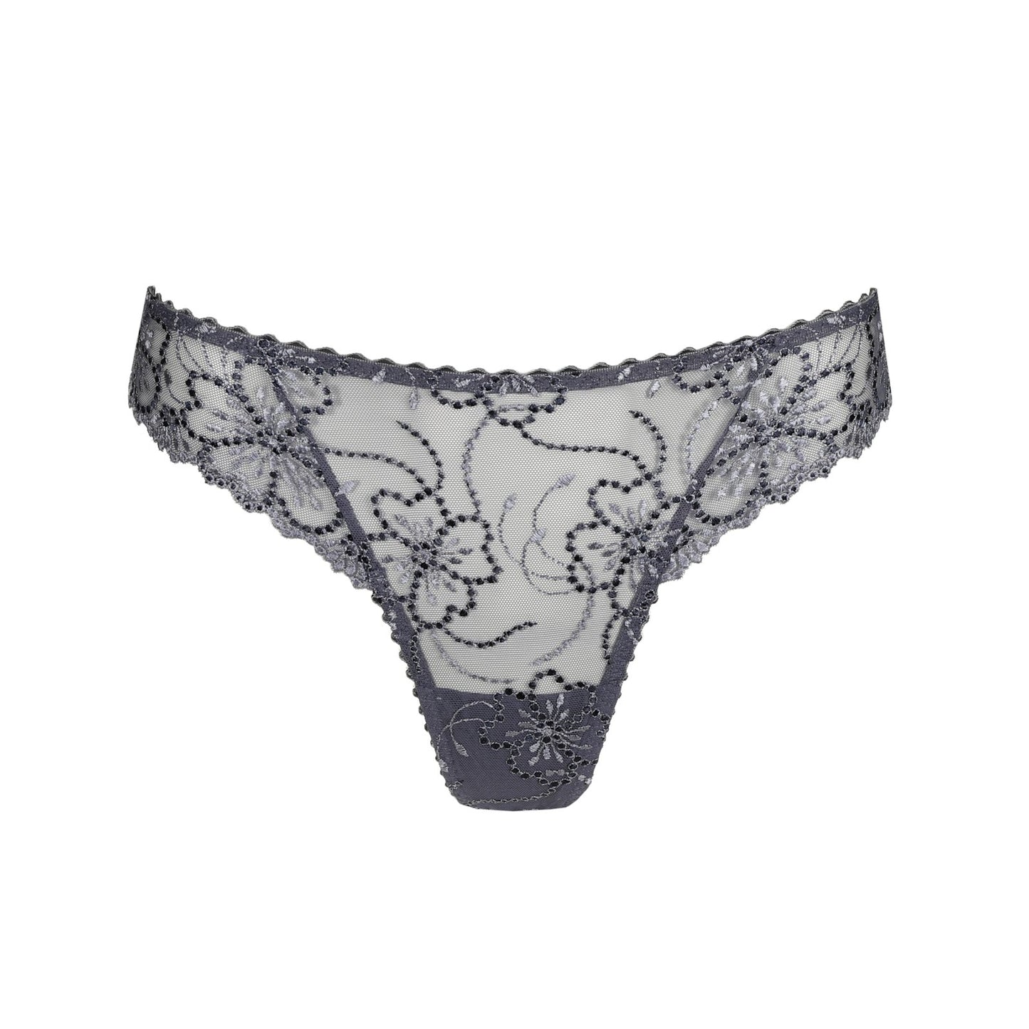 Marie Jo Jane Thong detail view in Blue Shadow