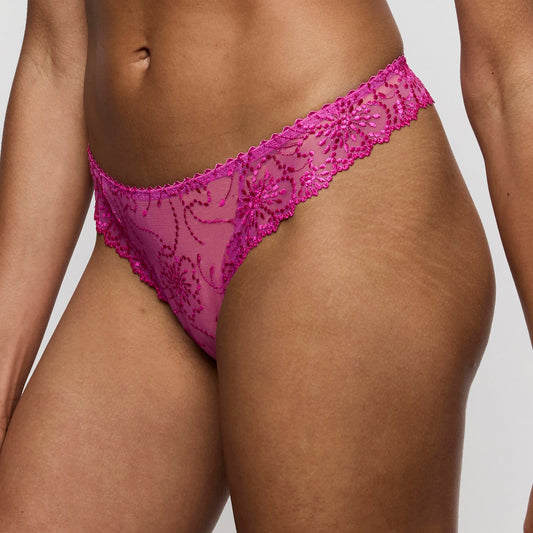 Marie Jo Jane Thong alternate view in Orchid Bliss