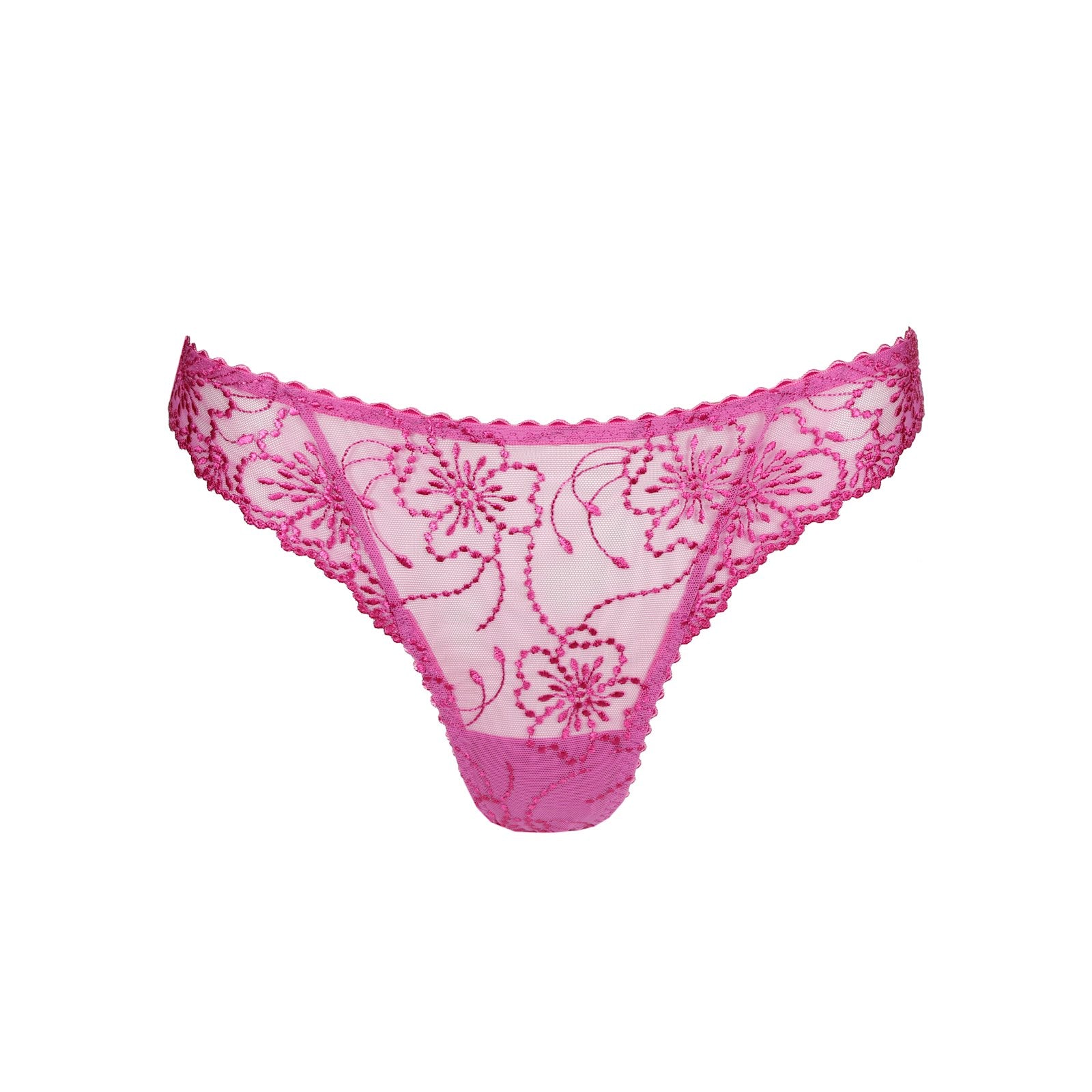 Marie Jo Jane Thong detail view in Orchid Bliss