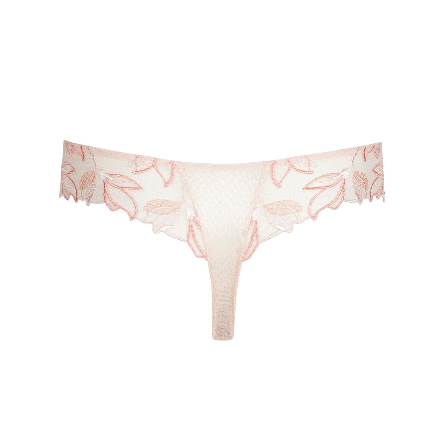Marie Jo Loish Thong detail view in Pearly Pink