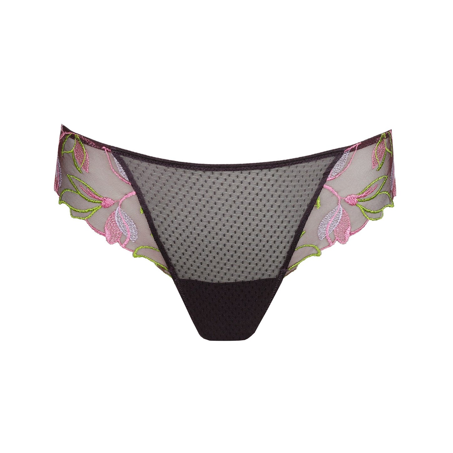 Marie Jo Loish Thong detail view in Amethyst