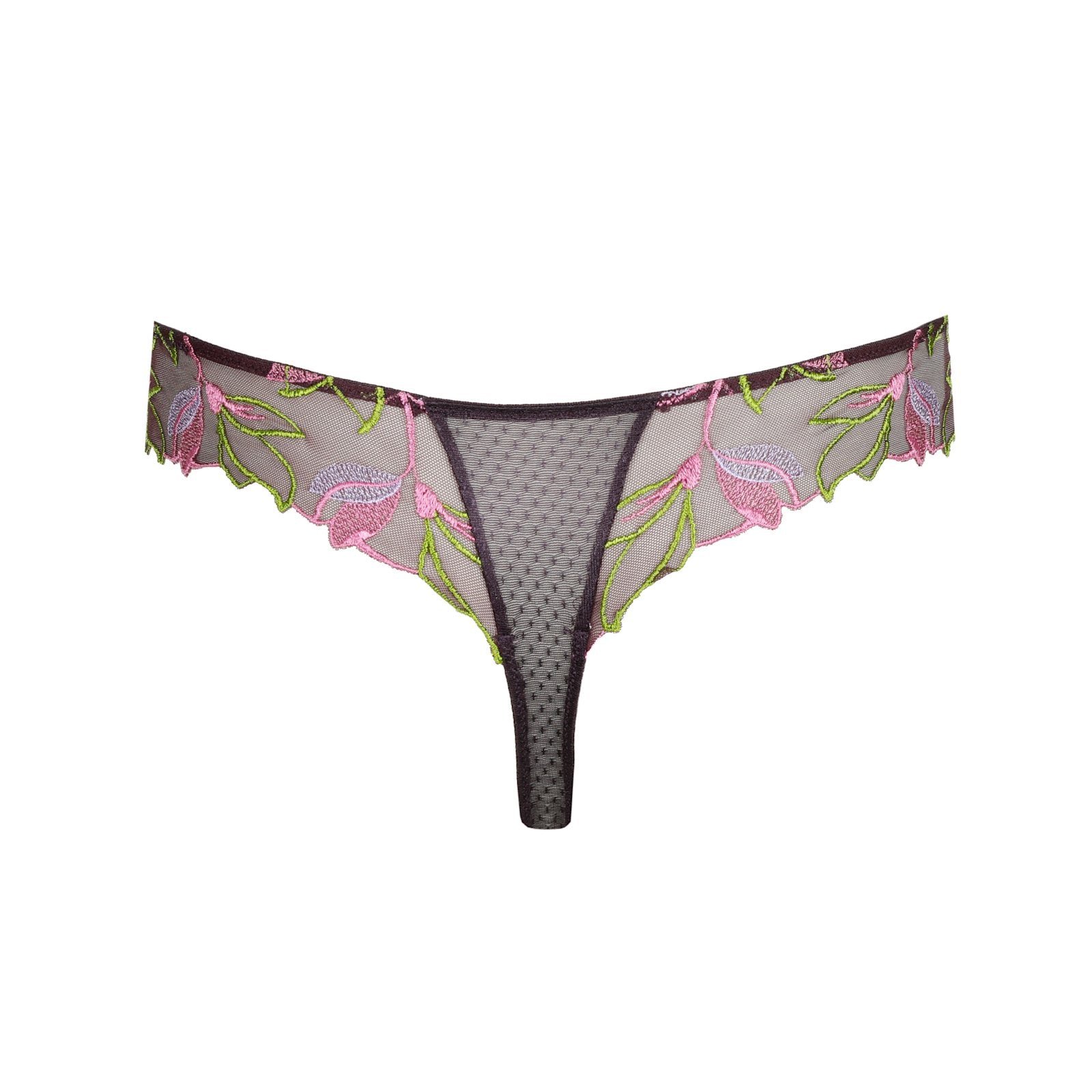 Marie Jo Loish Thong detail view in Amethyst