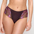 Marie Jo Loish Luxury Thong front view in Amethyst