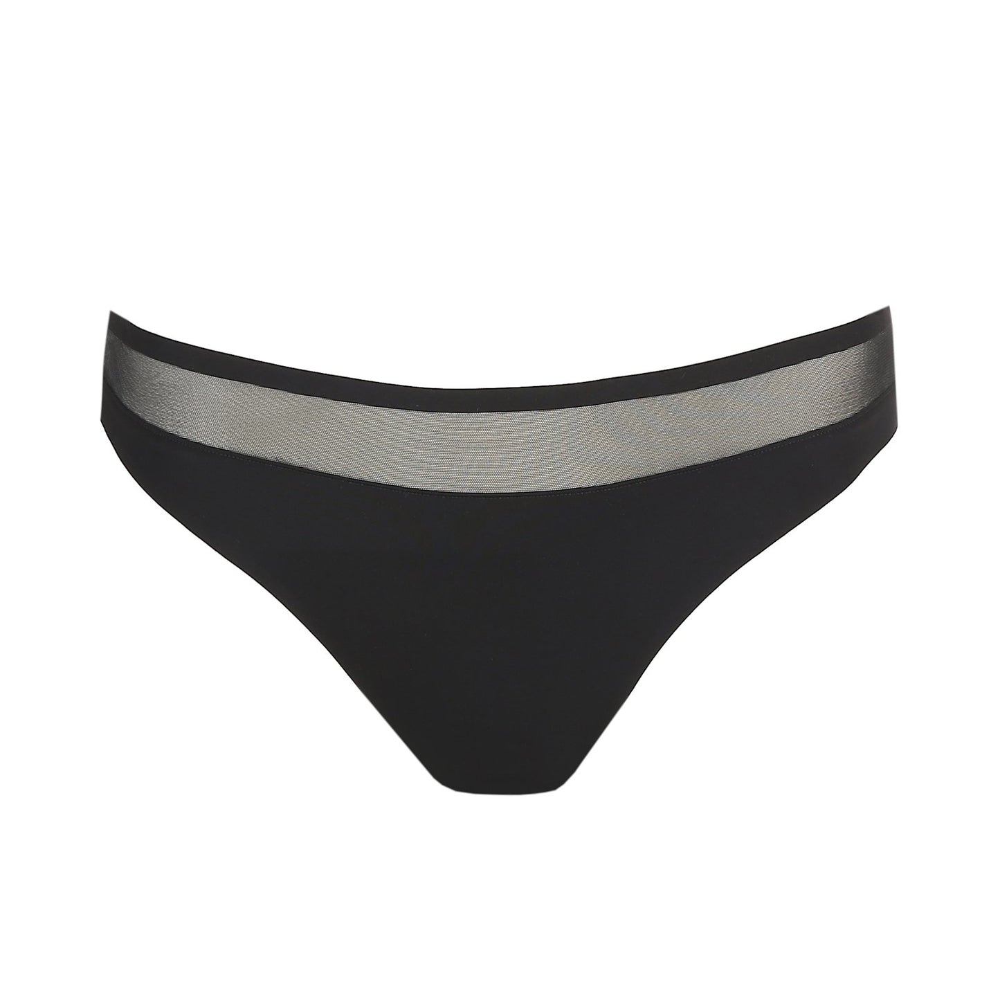 Marie Jo Louie Thong detail view in Black