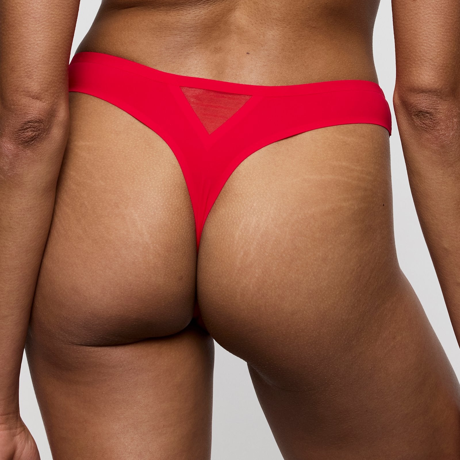 Marie Jo Louie Thong alternate view in True Red