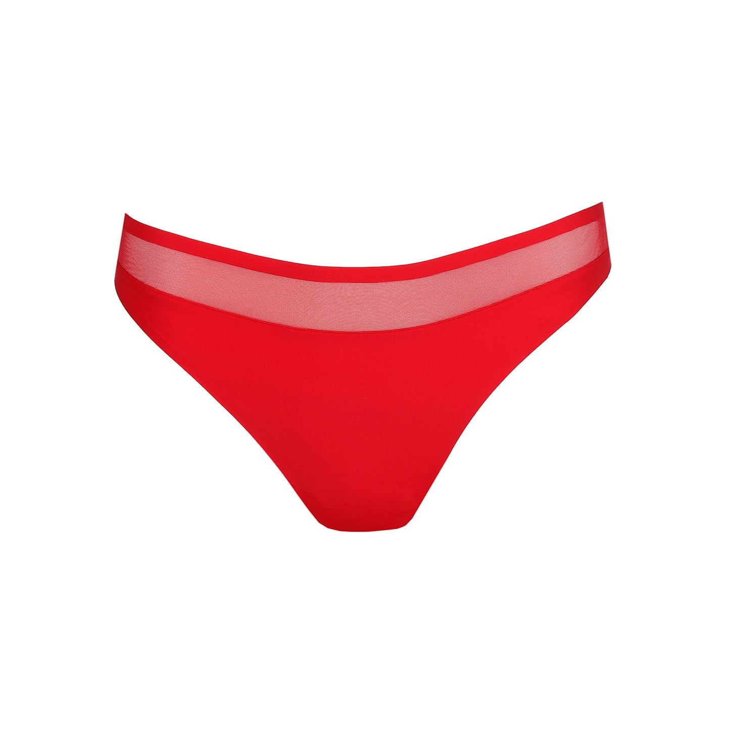 Marie Jo Louie Thong detail view in True Red