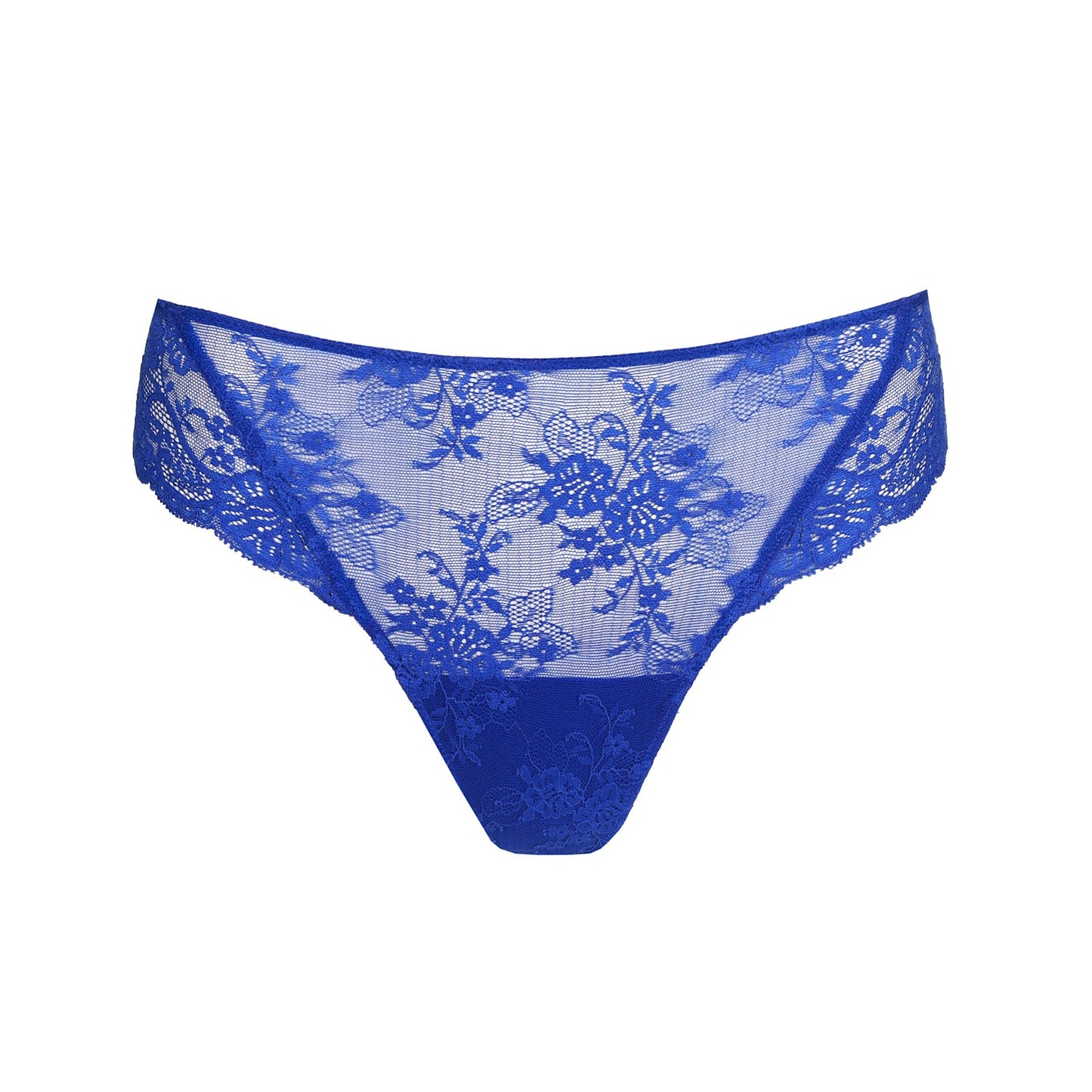Marie Jo Melipha Thong detail view in Blue Print