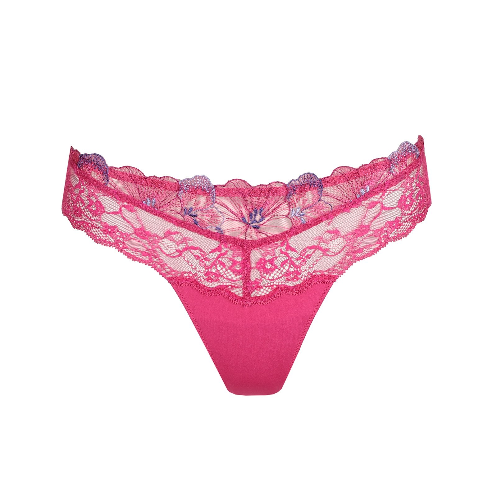 Marie Jo Noemy Thong detail view in Fuchsia Fiesta