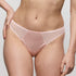 Marie Jo Noova Thong front view in Gardenia Rose