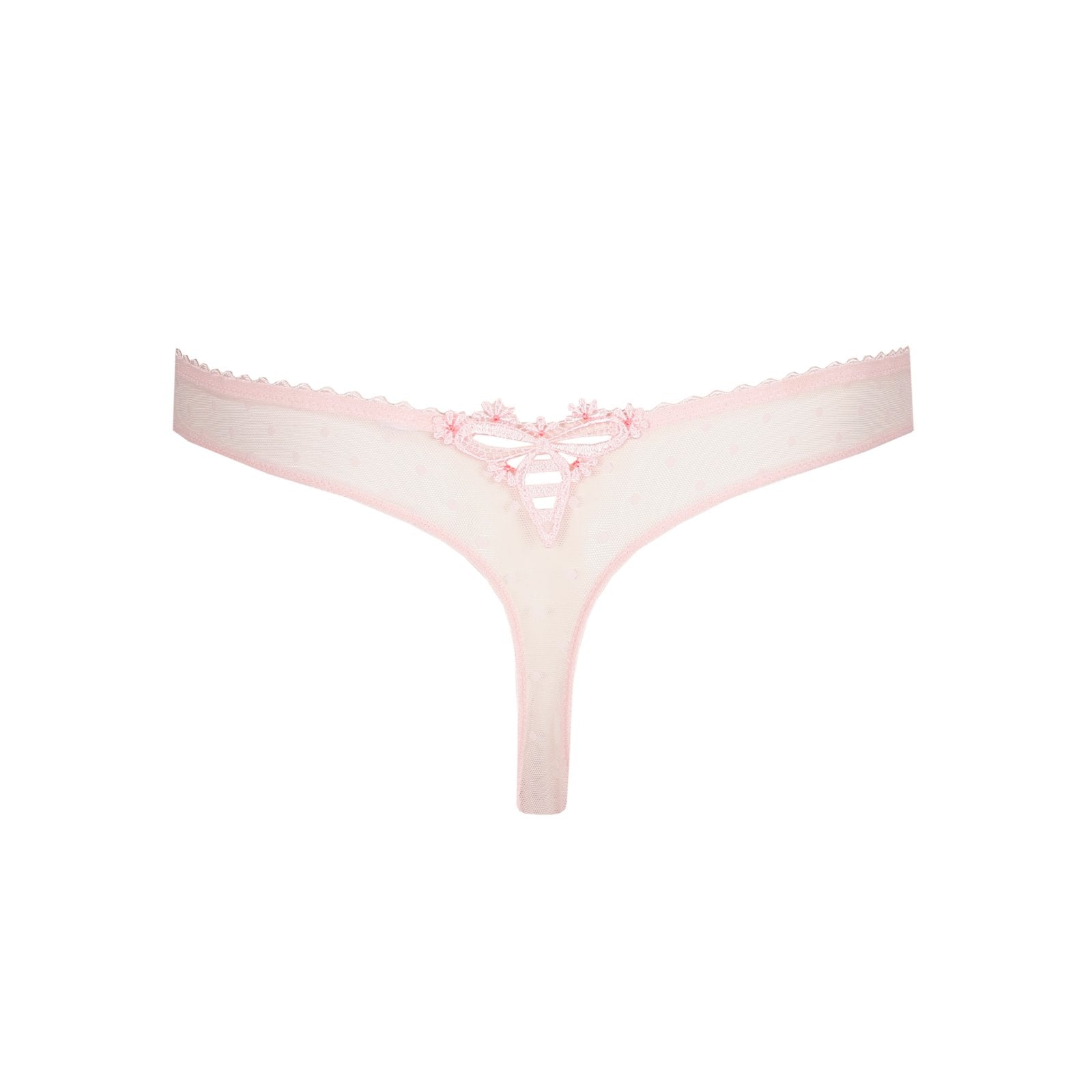 Marie Jo Noova Thong detail view in Gardenia Rose
