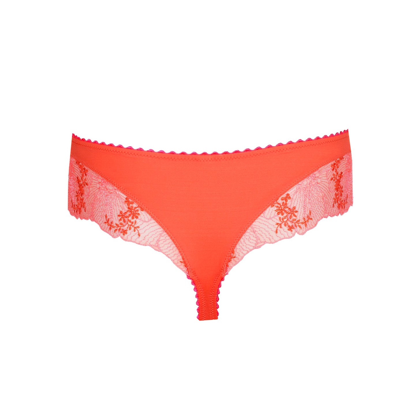 Marie Jo Solene Luxury Thong detail view in Pamplemousse