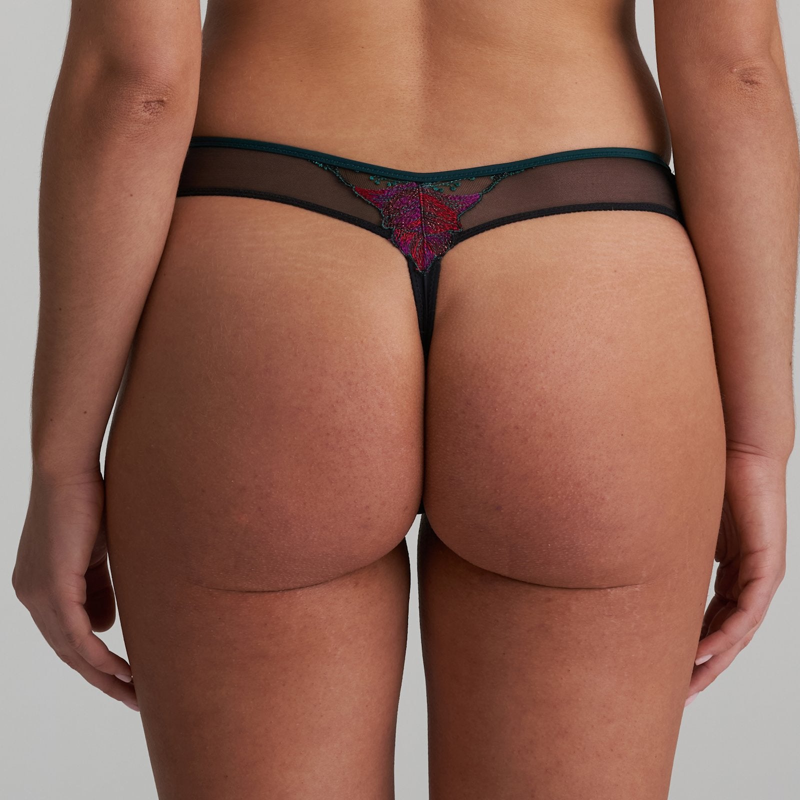 Marie Jo Yoly Thong alternate view in Jewel Green