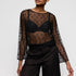 Marie Jo Daisy Bralette Top front view in Black