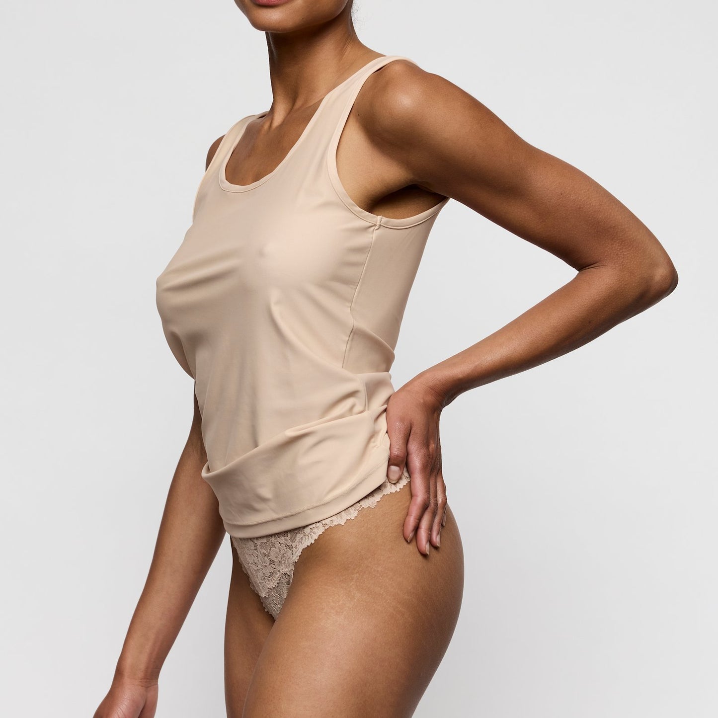 Marie Jo Soft Studio Bralette Top alternate view in Caffé Latte