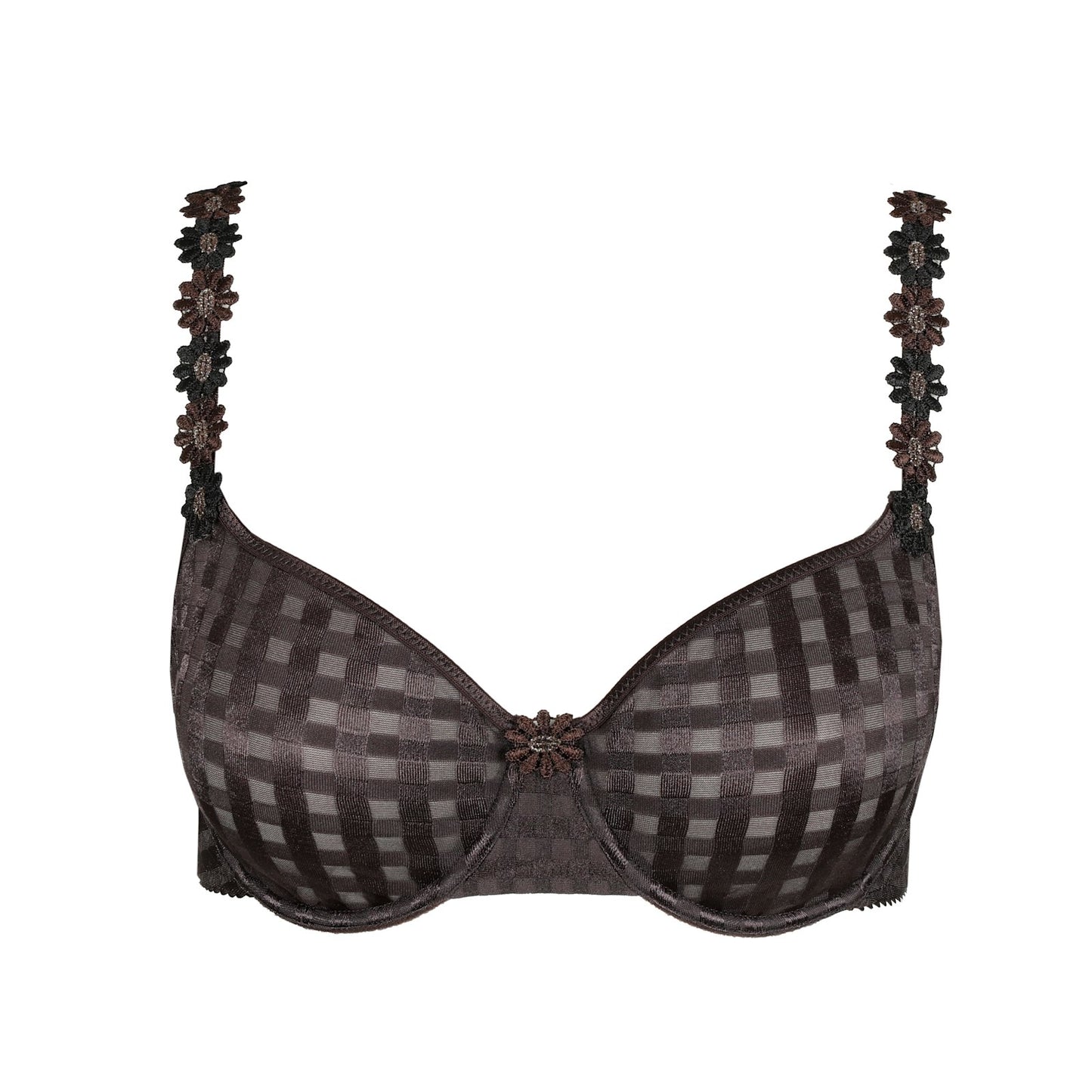 Marie Jo Avero Full Cup Bra detail view in Sweet Chocolate