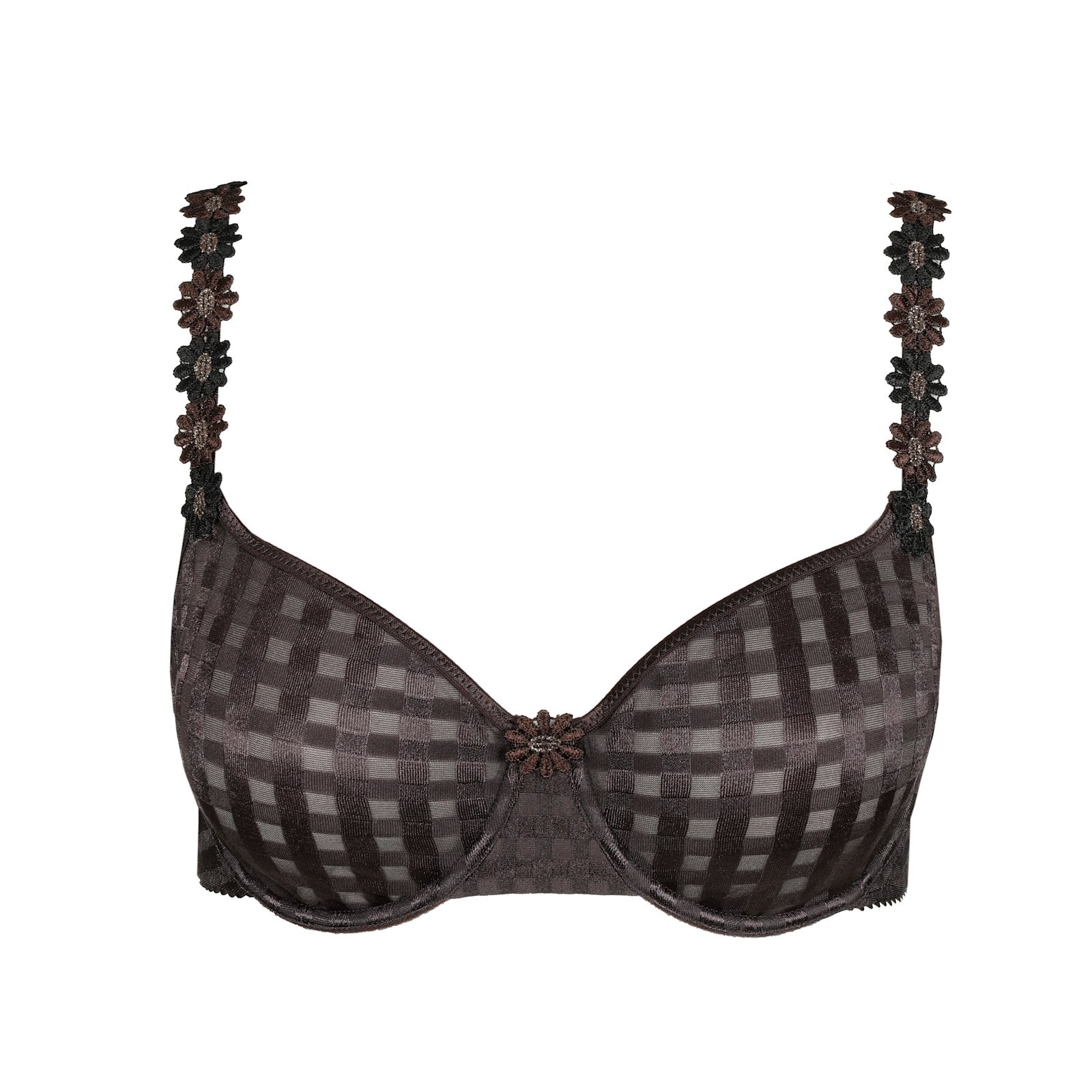 Marie Jo Avero Full Cup Bra detail view in Sweet Chocolate