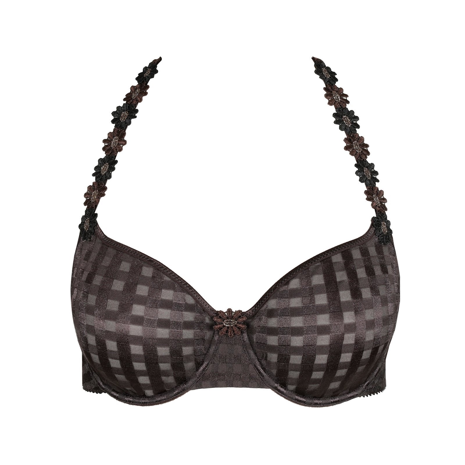 Marie Jo Avero Full Cup Bra detail view in Sweet Chocolate