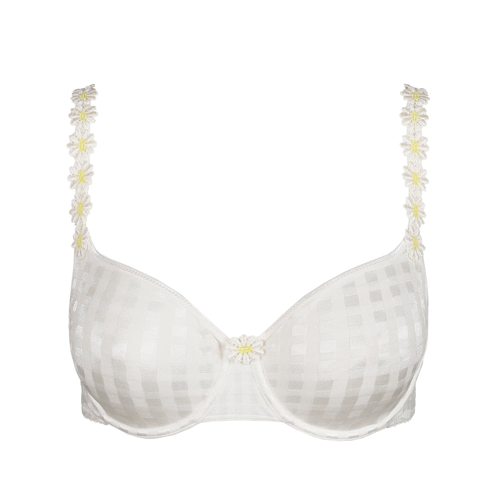 Marie Jo Avero Full Cup Bra detail view in Ivory Petal