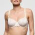 Marie Jo Avero Full Cup Bra front view in Ivory Petal