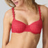 Marie Jo Avero Full Cup Bra front view in Scarlet