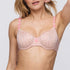 Marie Jo Avero Tiny Full Cup Bra front view in Powder Rose