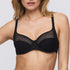 Marie Jo Basyl Full Cup Bra front view in Black