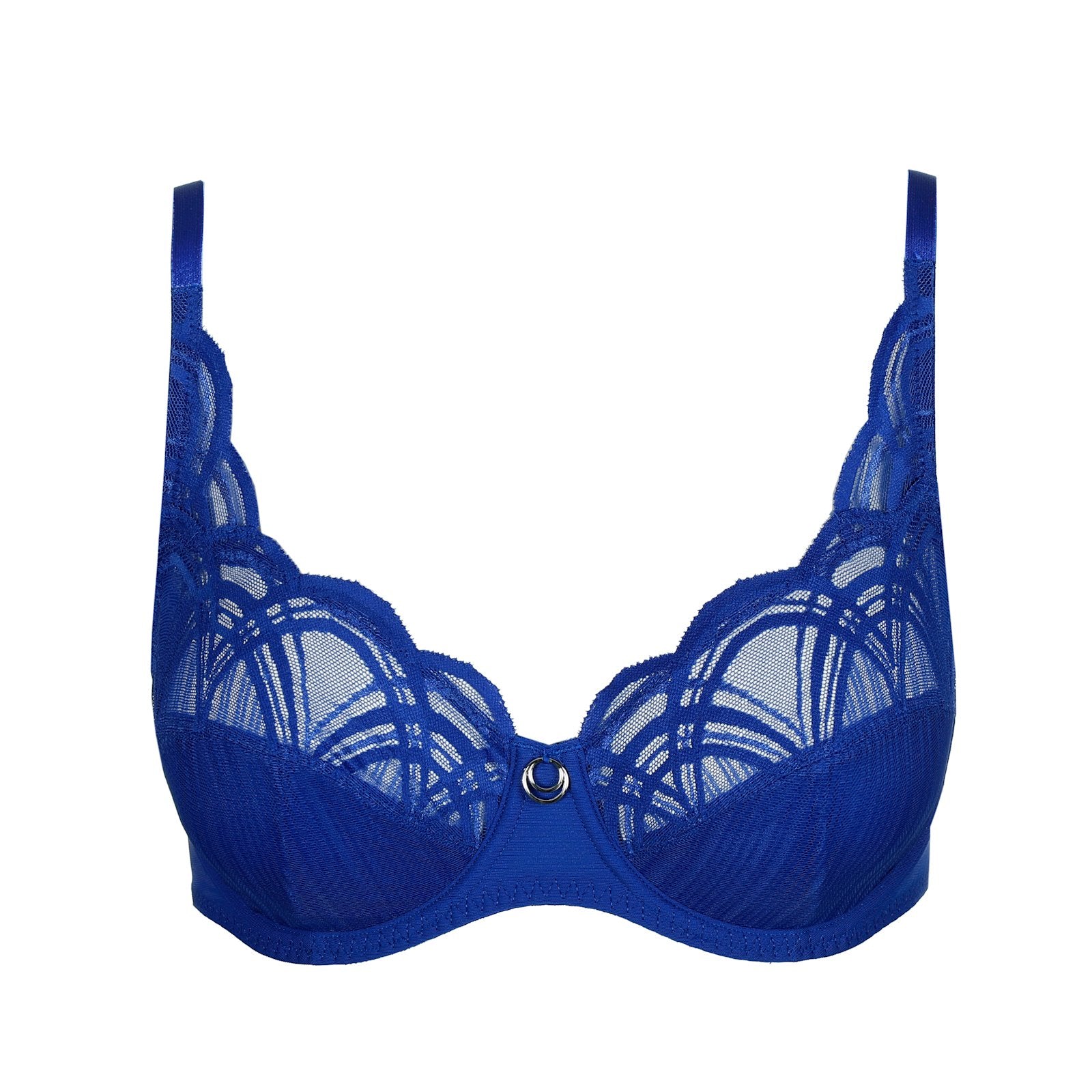 Marie Jo Cathia Full Cup Bra detail view in Stylo Blue