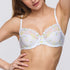 Marie Jo Chen Full Cup Bra front view in White Yacht