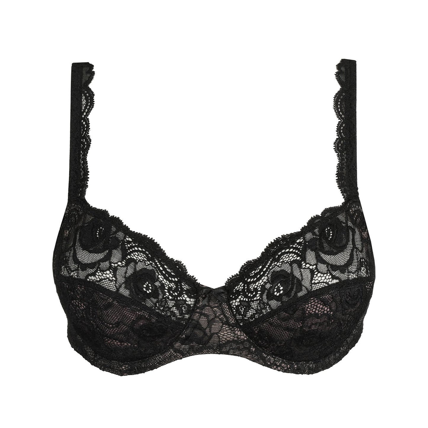 Marie Jo Cyrile Full Cup Bra detail view in Black