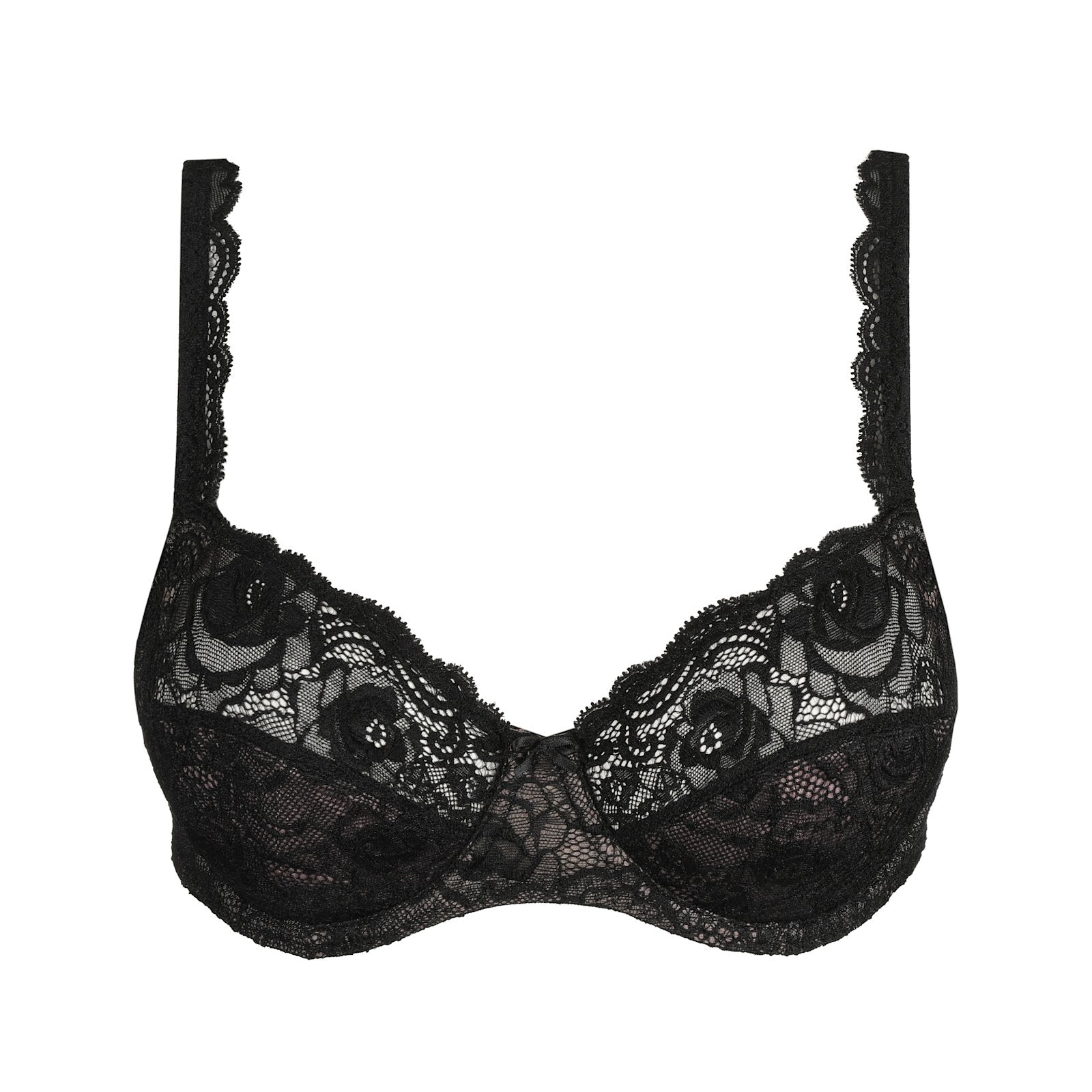 Marie Jo Cyrile Full Cup Bra detail view in Black