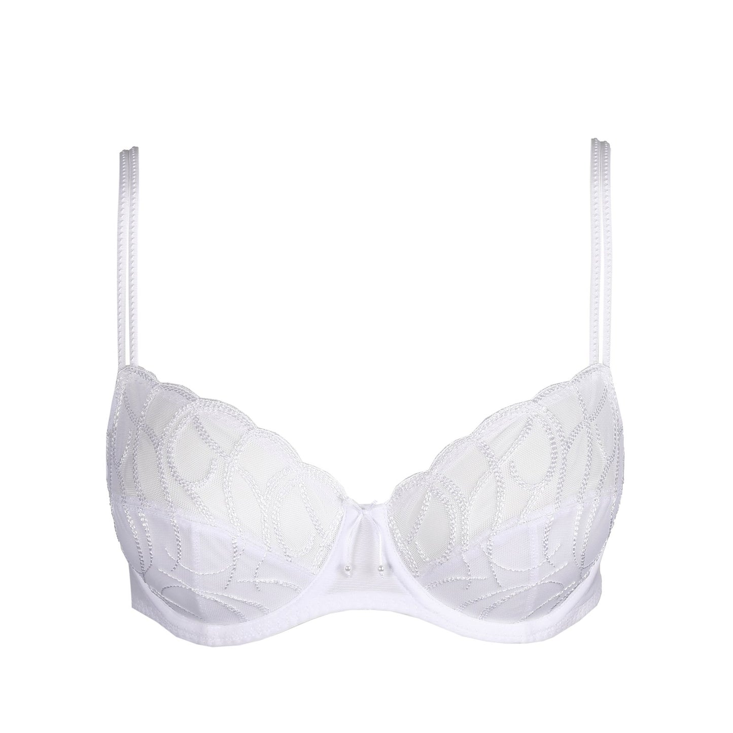 Marie Jo Heleen Full Cup Bra detail view in White