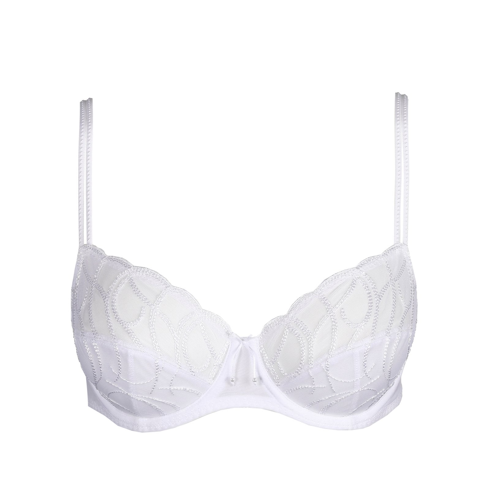 Marie Jo Heleen Full Cup Bra detail view in White