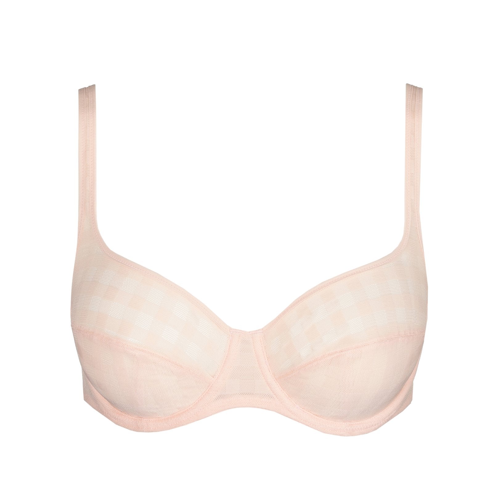 Marie Jo Jereme Full Cup Bra detail view in Glossy Pink