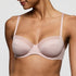 Marie Jo Milao Full Cup Bra front view in Shadow Grey