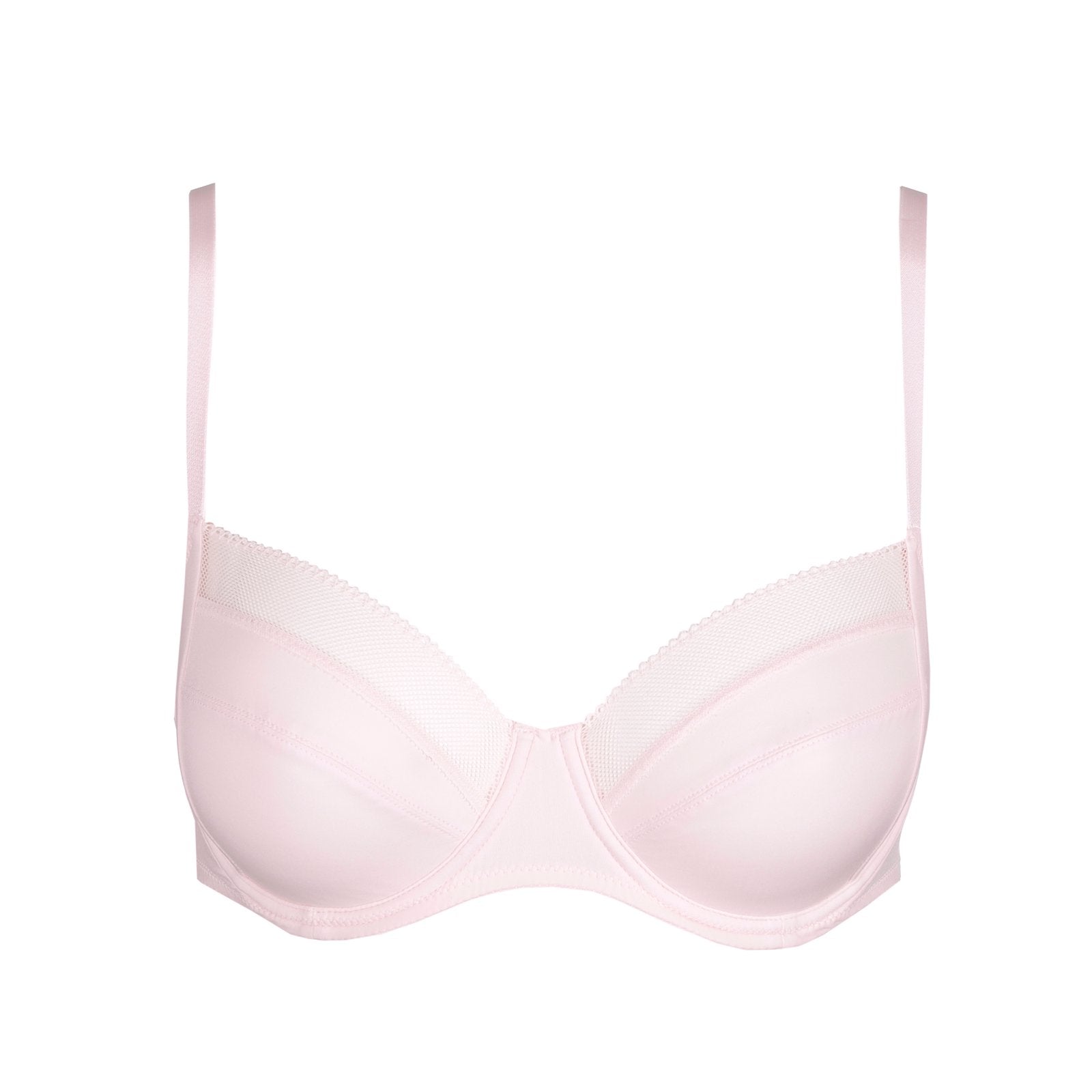 Marie Jo Milao Full Cup Bra detail view in Pastel Pink