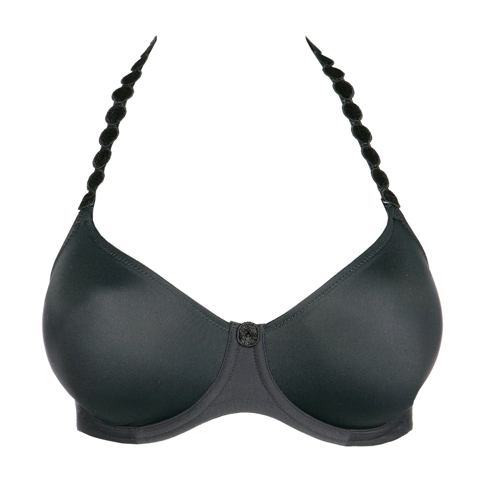 Marie Jo Tom Full Cup Bra detail view in Charcoal
