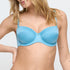 Marie Jo Tom Full Cup Bra front view in Azure Delight