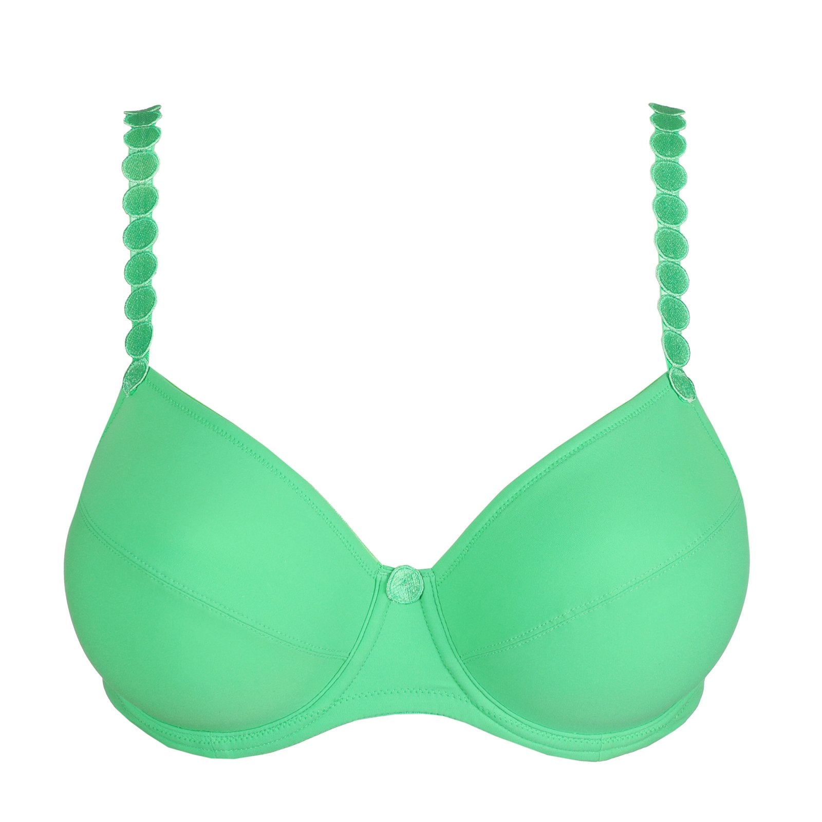 Marie Jo Tom Full Cup Bra detail view in Lush Green