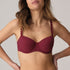Marie Jo Tom Full Cup Bra front view in Peony Pink