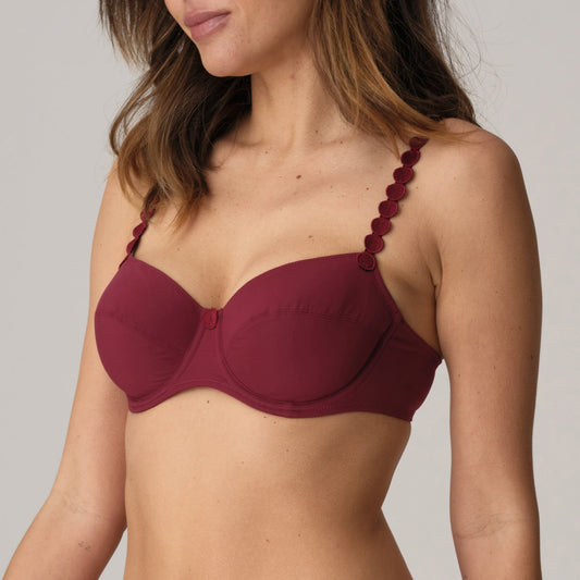 Marie Jo Tom Full Cup Bra alternate view in Peony Pink