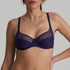 Marie Jo Tulio Full Cup Bra front view in Majestic Purple