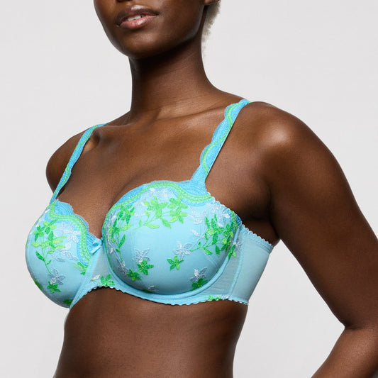 PrimaDonna Cala Luna Padded Balcony Bra in Ice Dream