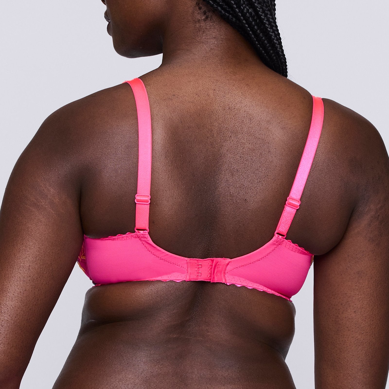 PrimaDonna Cala Luna Padded Balcony Bra in Blogger Pink