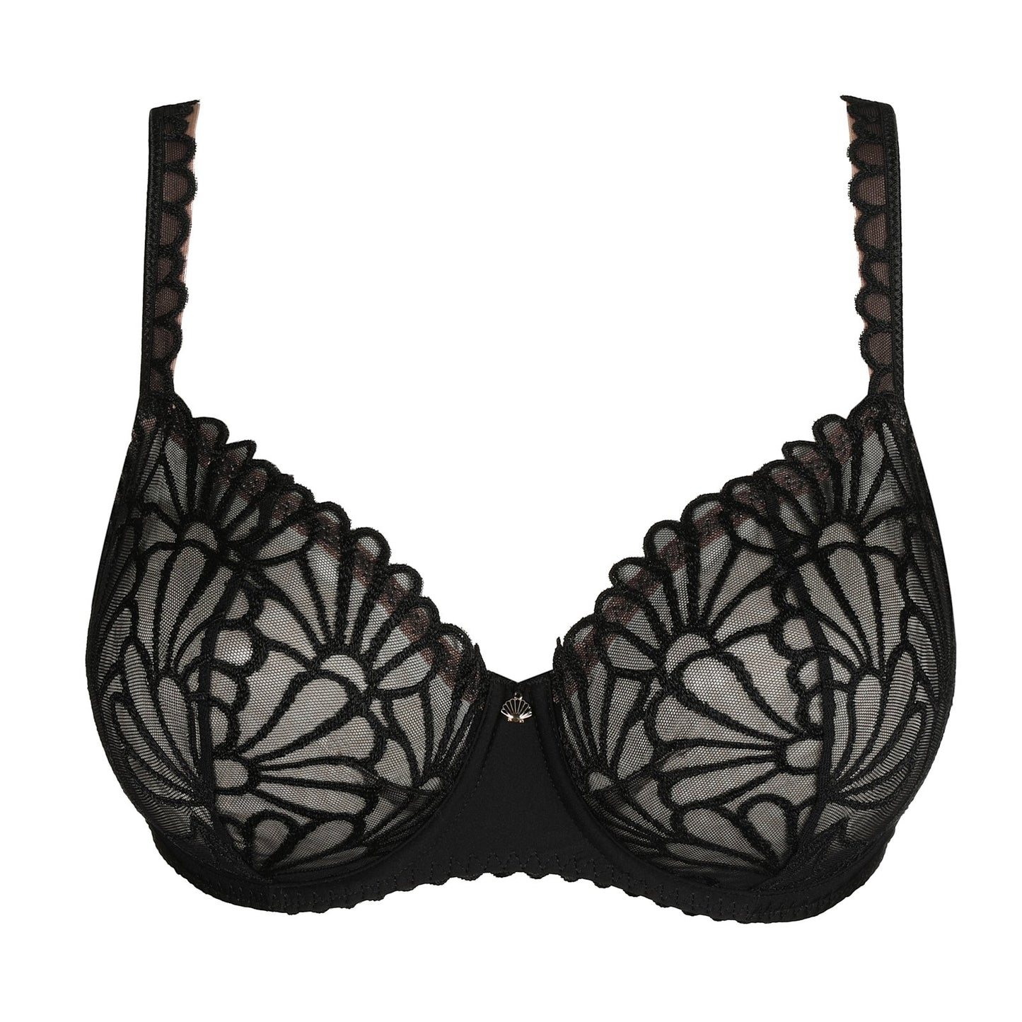 PrimaDonna Gallipoli Balcony Bra flat lay in Black