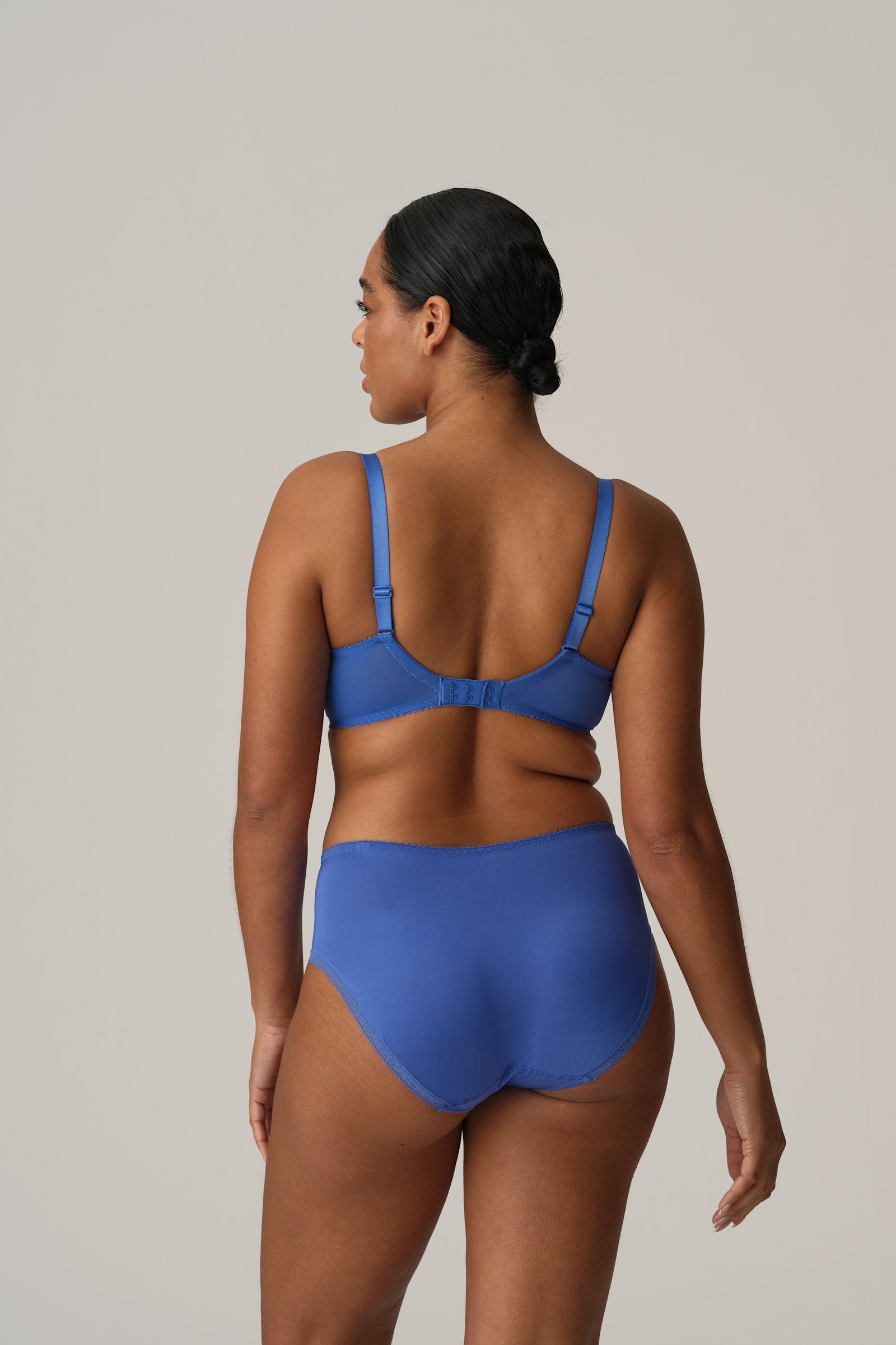 PrimaDonna Lenca Balcony Bra on model in Blue Eyes