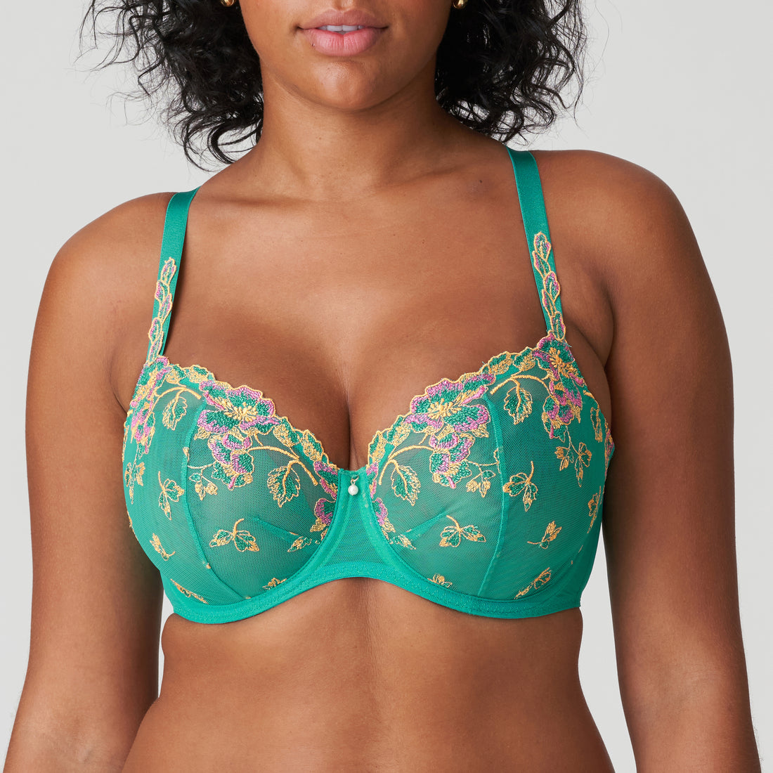 Primadonna Lenca Balcony Bra Vertical Seam (0163462) Sunny Teal