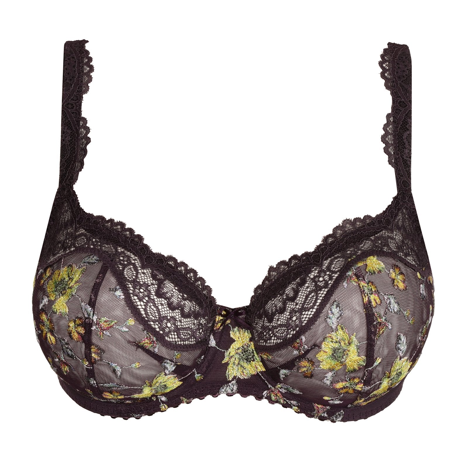 PrimaDonna Malba Balcony Bra flat lay in Amethyst