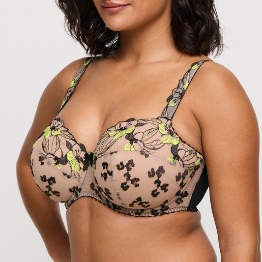 PrimaDonna Manali Padded Balcony Bra in Wild Bloom